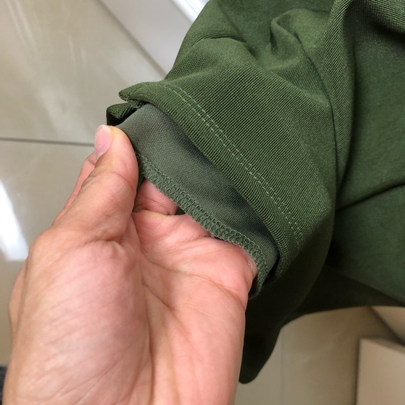 Olive High Waisted Shorts NWOT - Picture 5 of 5